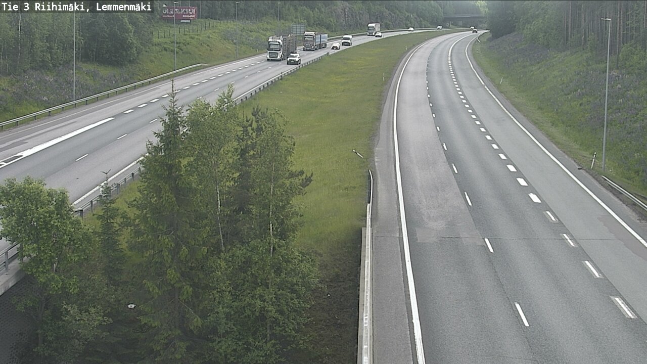 Kelikamerat Kuva Tie 3 Riihimäki, Lemmenmäki, Riihimäki, Kanta-Häme