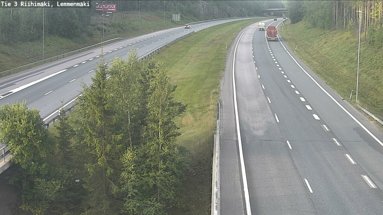 Weather Camera Image Väg 3 Riihimäki, Lemmenmäki, Riihimäki, Kanta-Häme