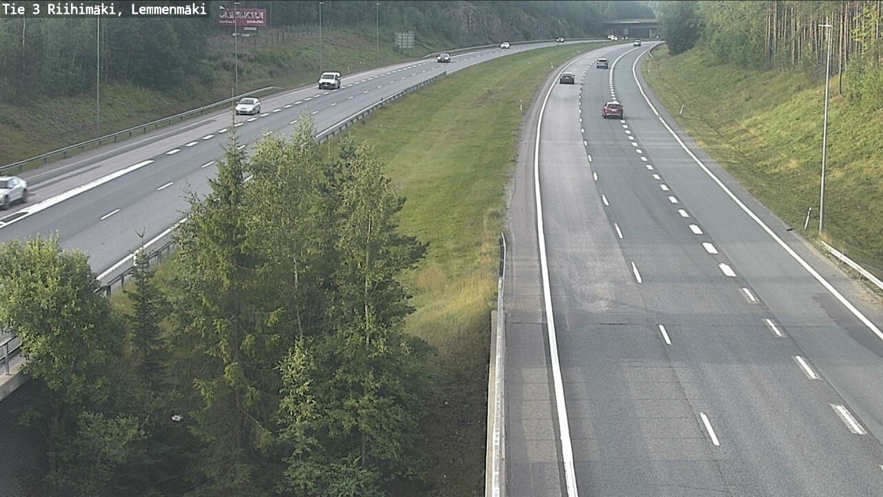 Weather Camera Image Väg 3 Riihimäki, Lemmenmäki, Riihimäki, Kanta-Häme