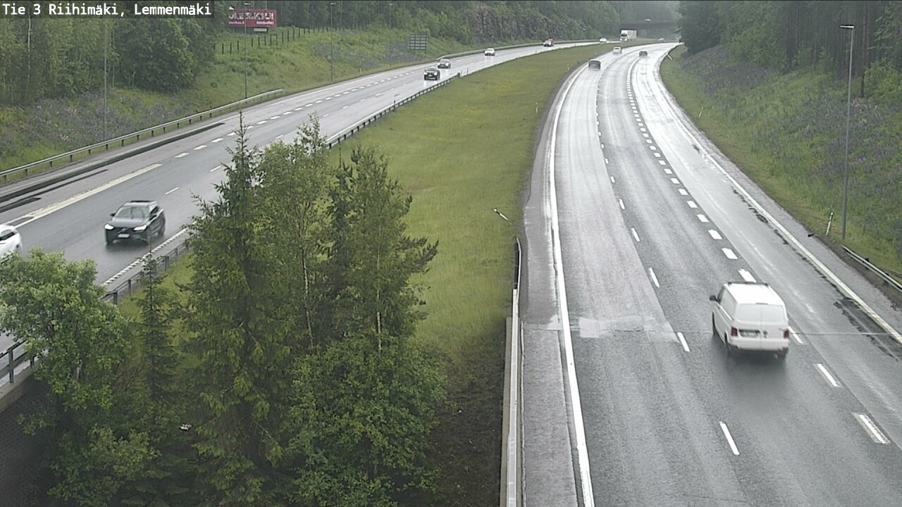 Weather Camera Image Road 3 Riihimäki, Lemmenmäki, Riihimäki, Kanta-Häme