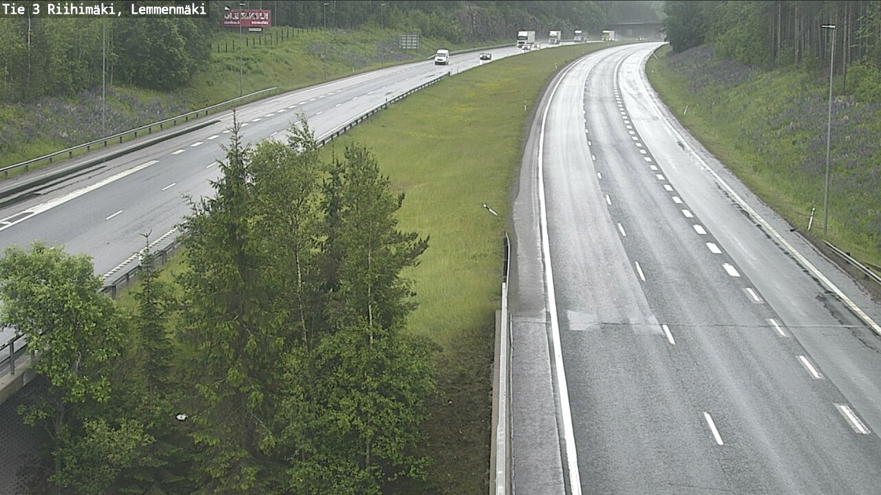 Weather Camera Image Väg 3 Riihimäki, Lemmenmäki, Riihimäki, Kanta-Häme