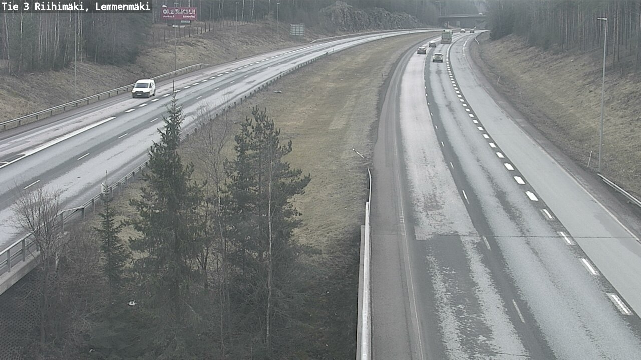 Weather Camera Image Road 3 Riihimäki, Lemmenmäki, Riihimäki, Kanta-Häme