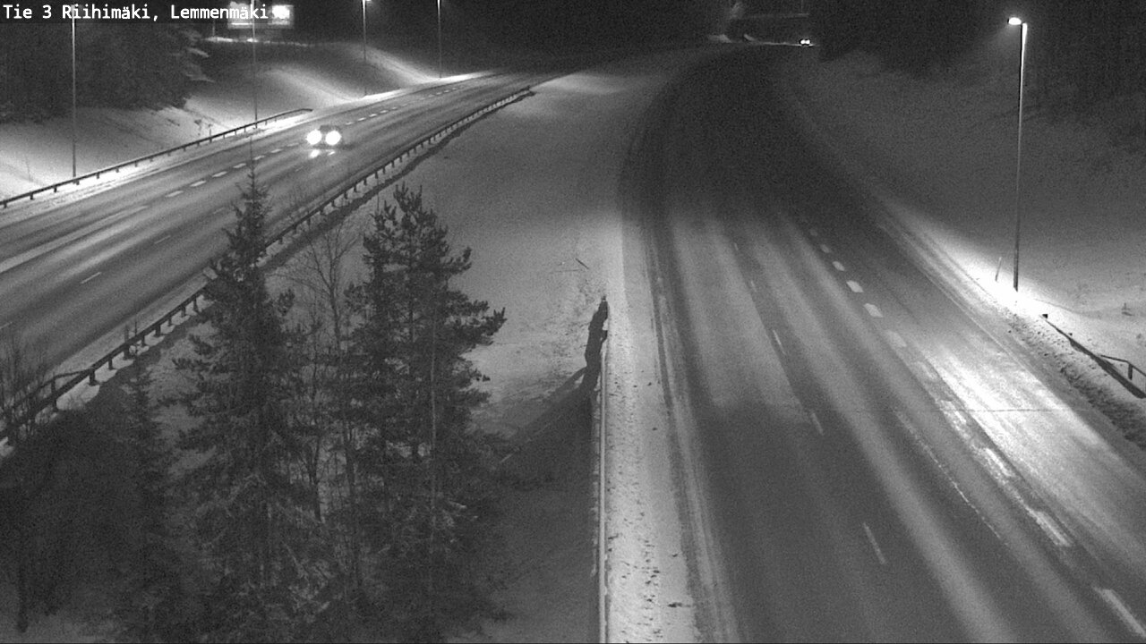 Weather Camera Image Road 3 Riihimäki, Lemmenmäki, Riihimäki, Kanta-Häme