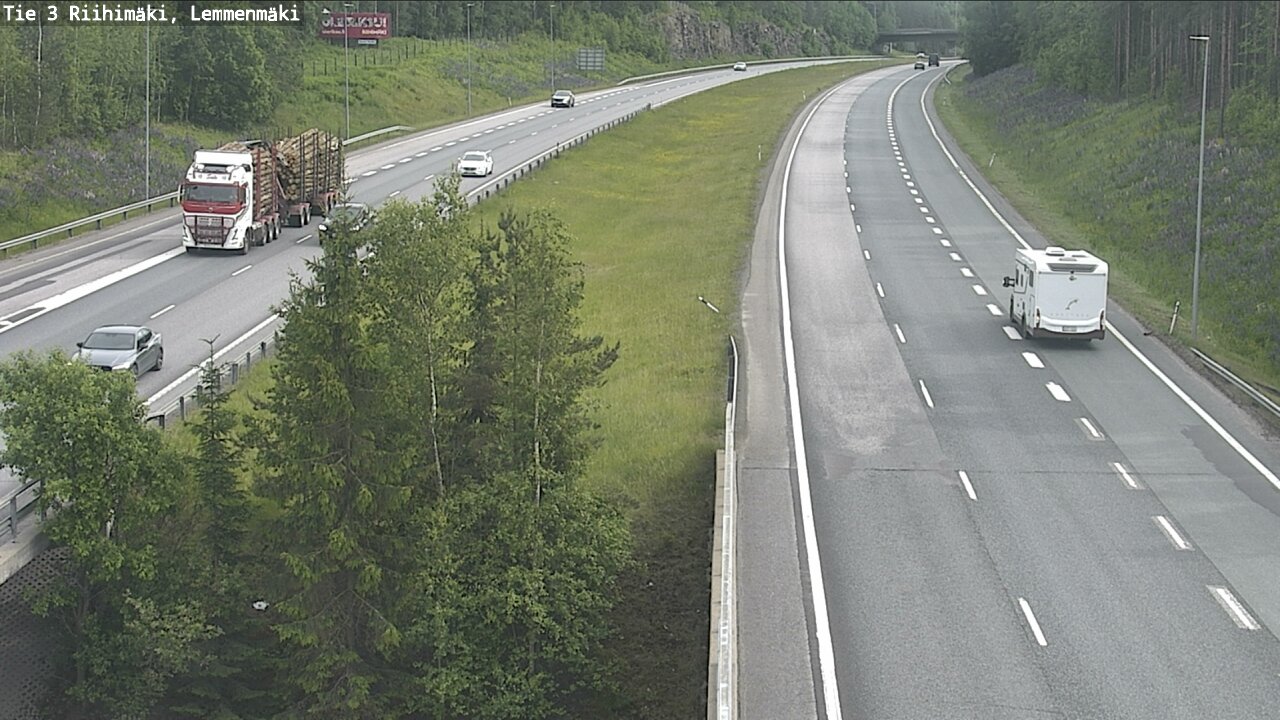 Kelikamerat Kuva Tie 3 Riihimäki, Lemmenmäki, Riihimäki, Kanta-Häme