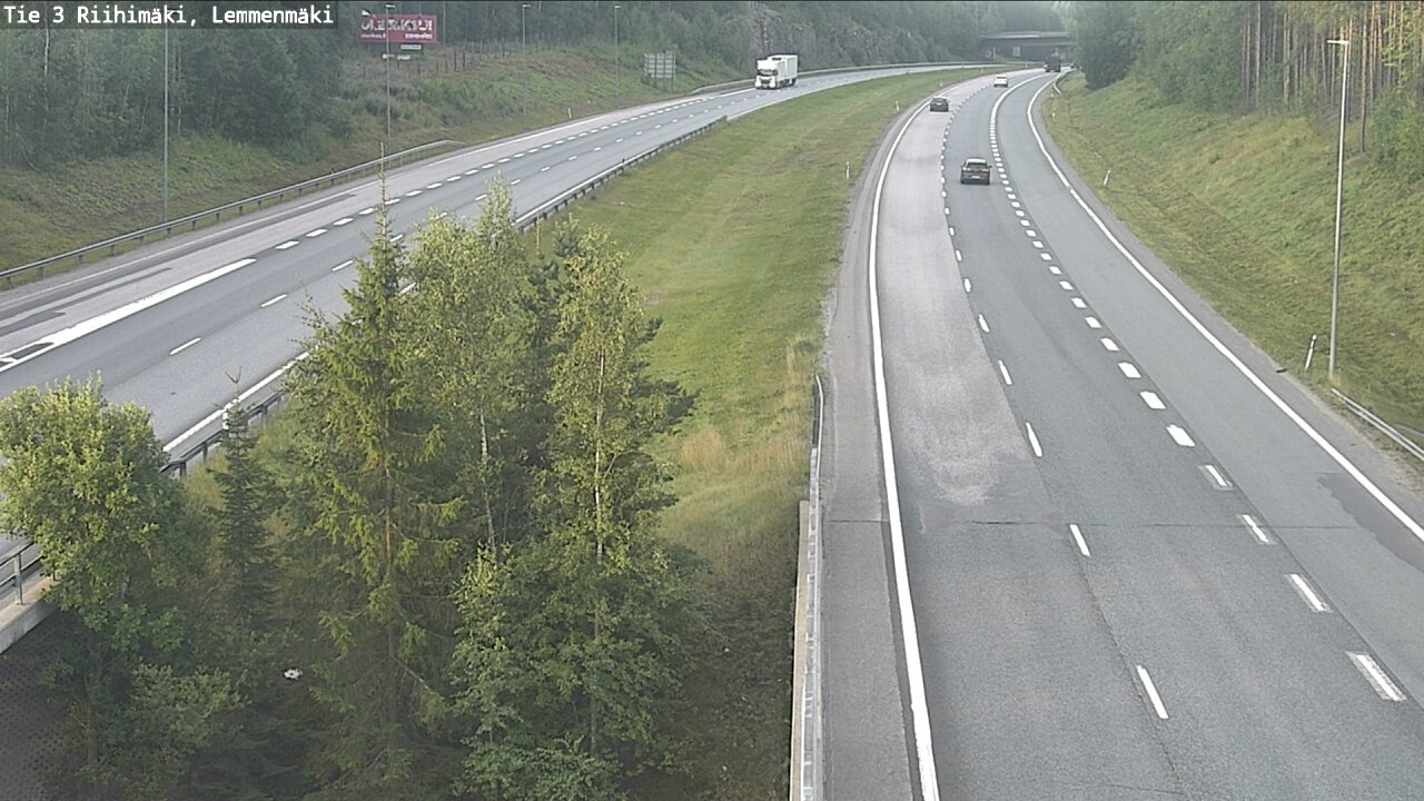 Weather Camera Image Väg 3 Riihimäki, Lemmenmäki, Riihimäki, Kanta-Häme