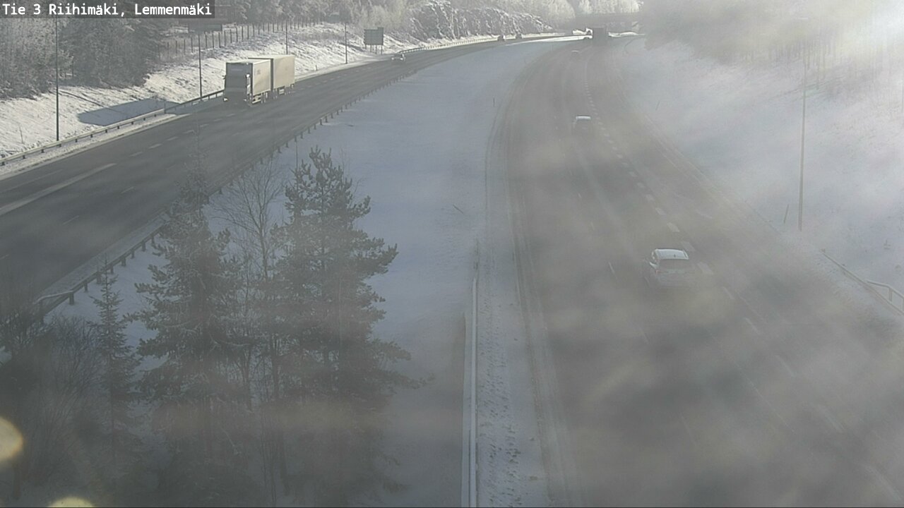 Weather Camera Image Väg 3 Riihimäki, Lemmenmäki, Riihimäki, Kanta-Häme