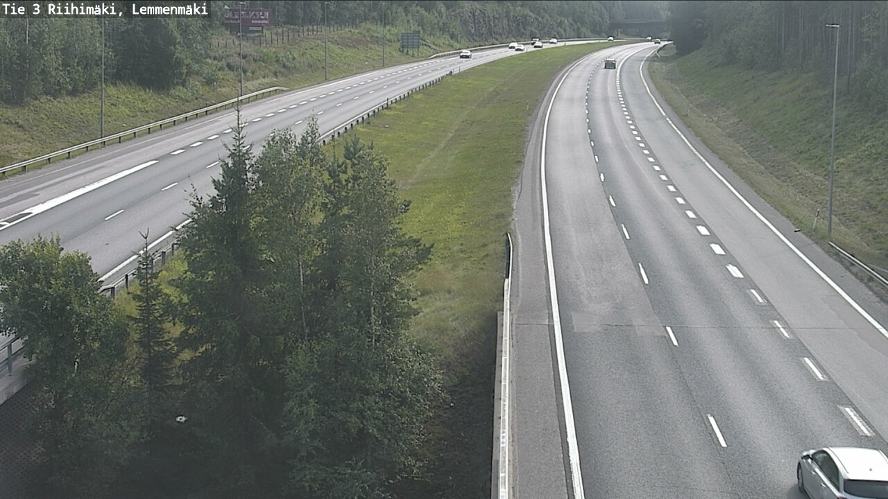 Weather Camera Image Road 3 Riihimäki, Lemmenmäki, Riihimäki, Kanta-Häme
