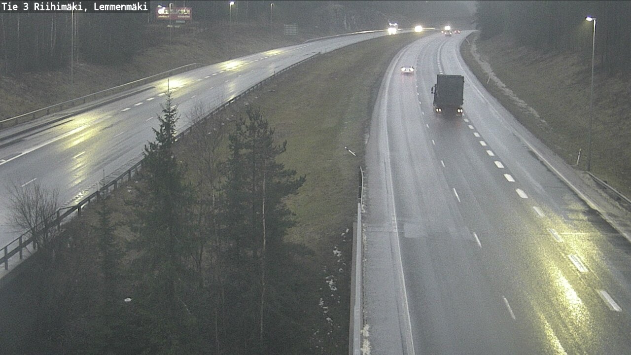 Weather Camera Image Road 3 Riihimäki, Lemmenmäki, Riihimäki, Kanta-Häme