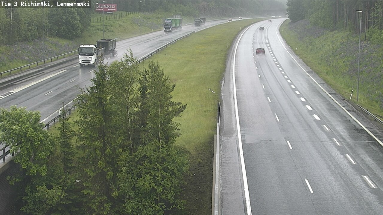 Weather Camera Image Väg 3 Riihimäki, Lemmenmäki, Riihimäki, Kanta-Häme