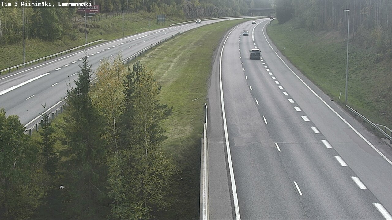 Weather Camera Image Road 3 Riihimäki, Lemmenmäki, Riihimäki, Kanta-Häme