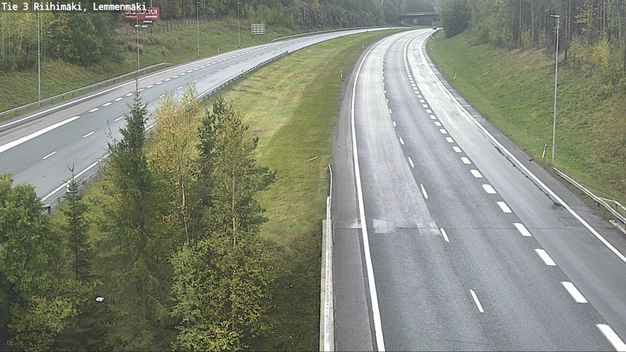 Weather Camera Image Road 3 Riihimäki, Lemmenmäki, Riihimäki, Kanta-Häme