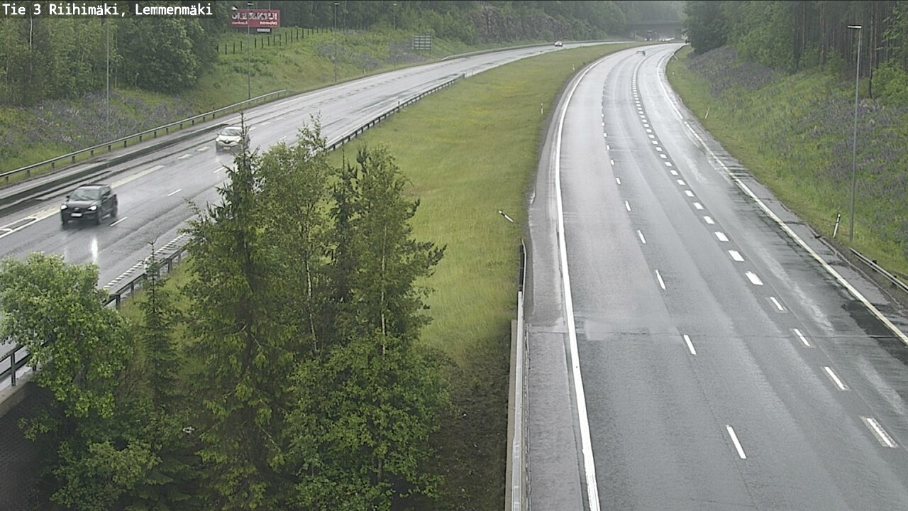 Weather Camera Image Väg 3 Riihimäki, Lemmenmäki, Riihimäki, Kanta-Häme