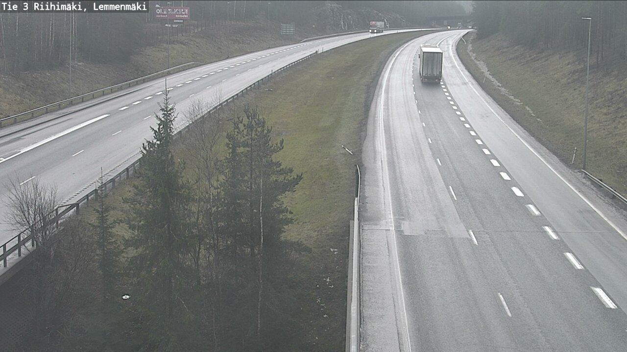 Weather Camera Image Road 3 Riihimäki, Lemmenmäki, Riihimäki, Kanta-Häme