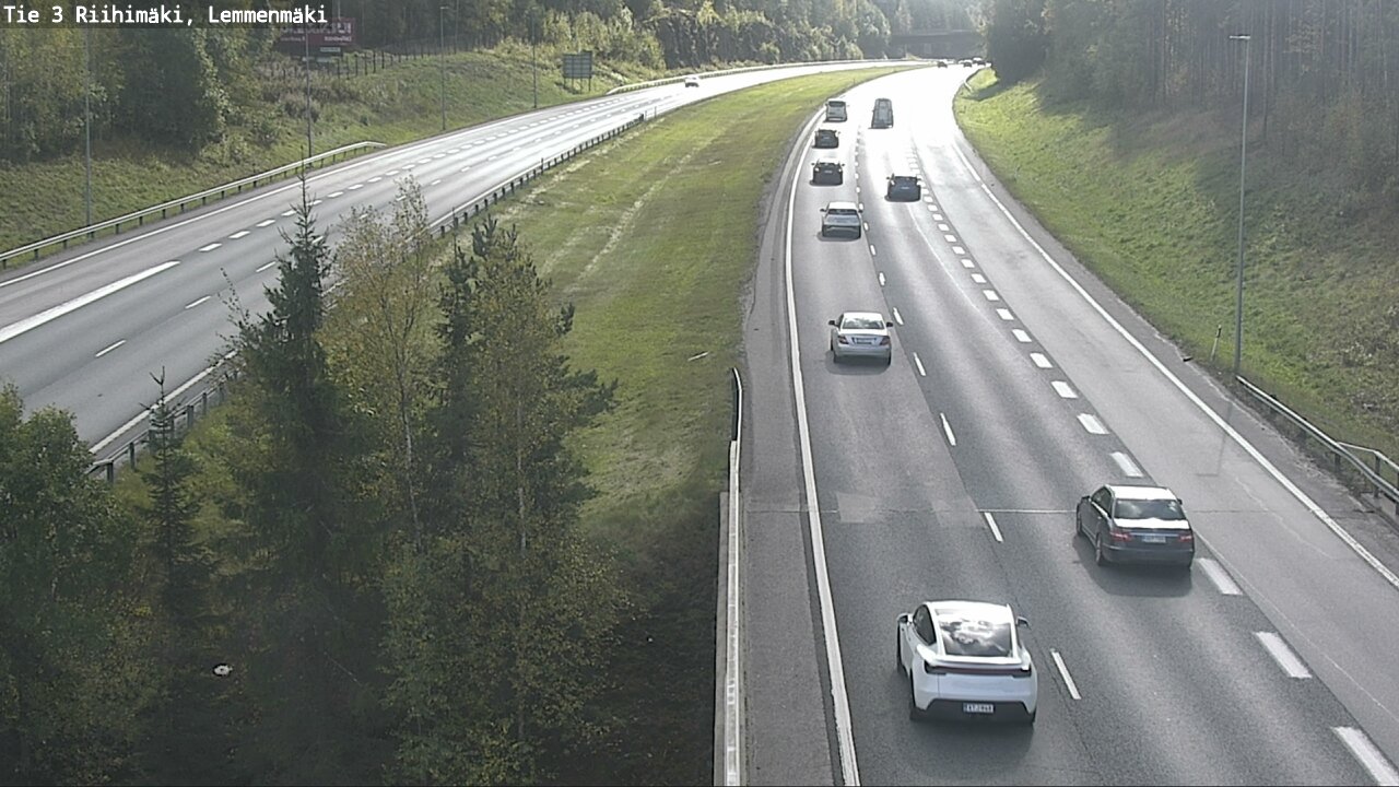 Weather Camera Image Väg 3 Riihimäki, Lemmenmäki, Riihimäki, Kanta-Häme