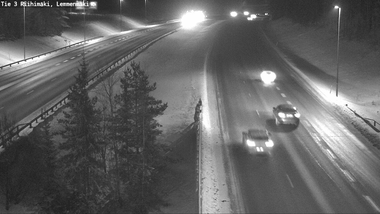 Weather Camera Image Road 3 Riihimäki, Lemmenmäki, Riihimäki, Kanta-Häme