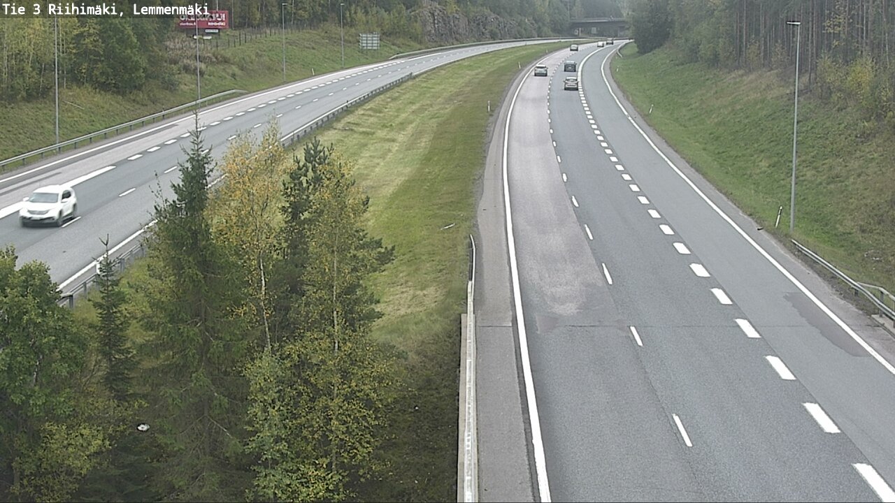 Weather Camera Image Road 3 Riihimäki, Lemmenmäki, Riihimäki, Kanta-Häme