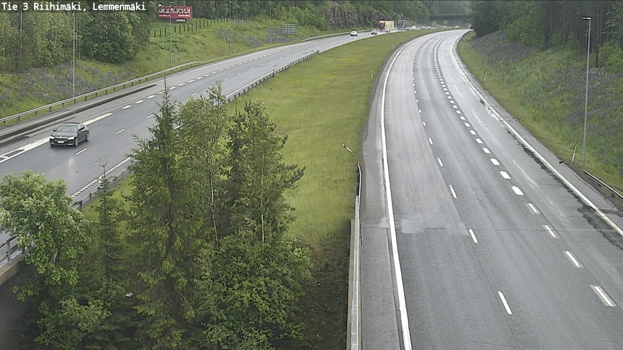 Weather Camera Image Road 3 Riihimäki, Lemmenmäki, Riihimäki, Kanta-Häme