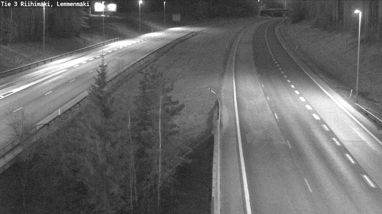 Weather Camera Image Road 3 Riihimäki, Lemmenmäki, Riihimäki, Kanta-Häme
