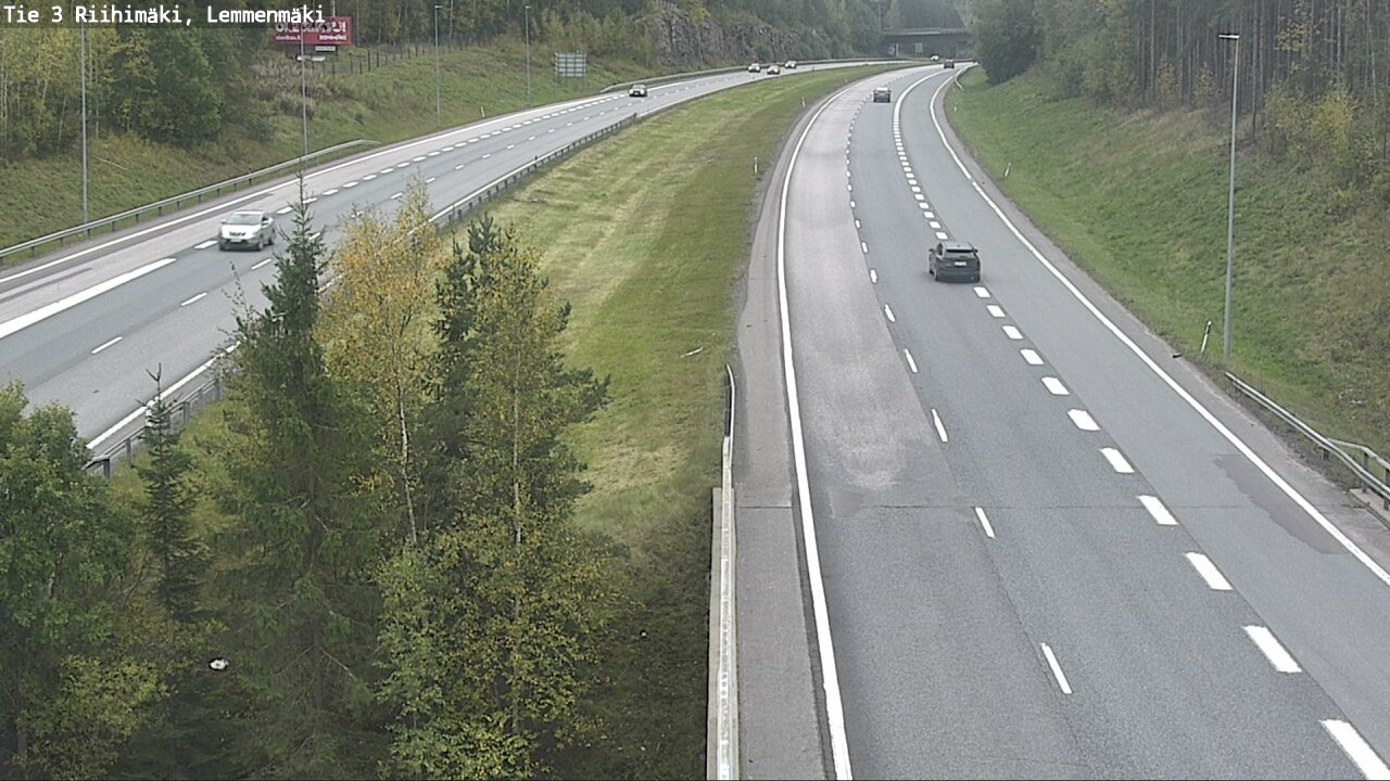 Weather Camera Image Road 3 Riihimäki, Lemmenmäki, Riihimäki, Kanta-Häme