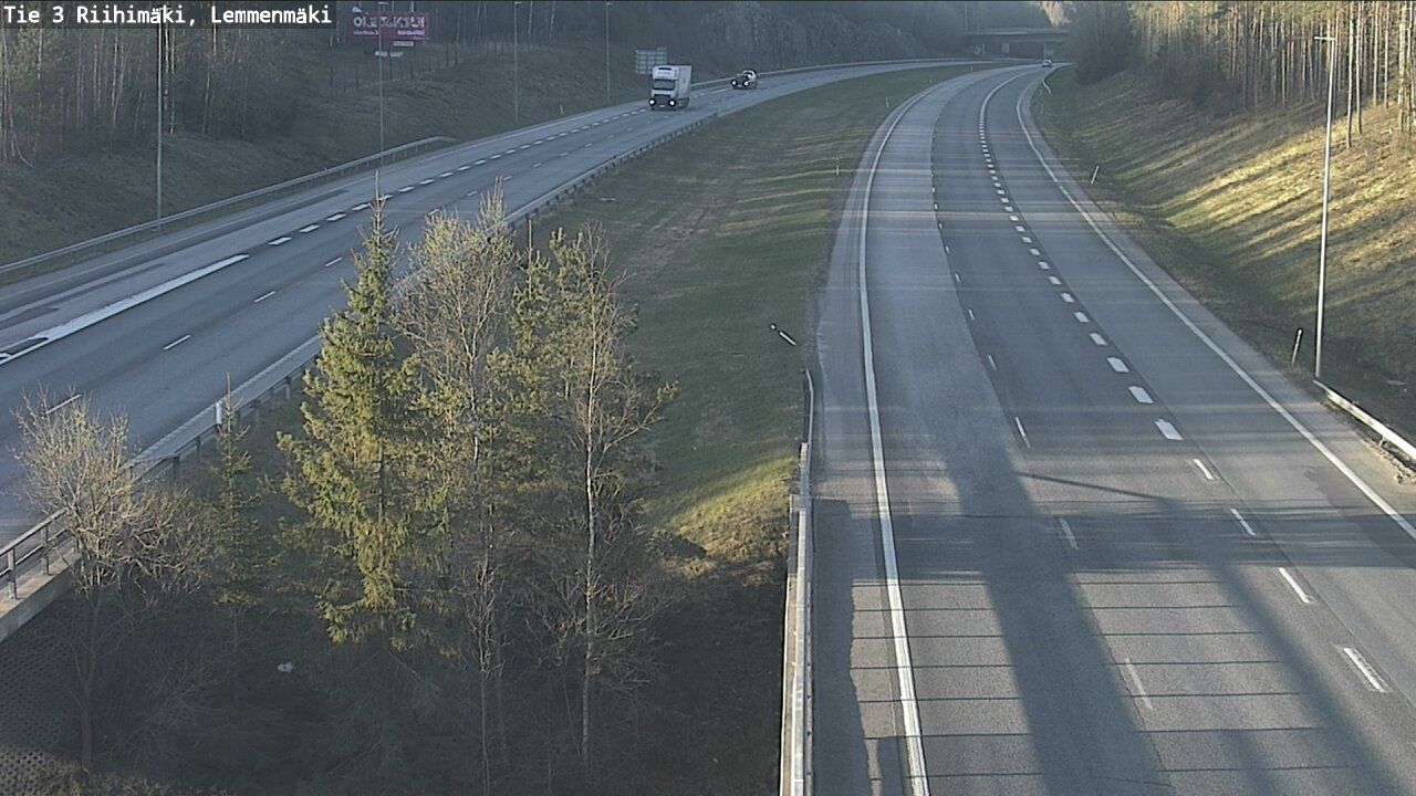 Weather Camera Image Road 3 Riihimäki, Lemmenmäki, Riihimäki, Kanta-Häme