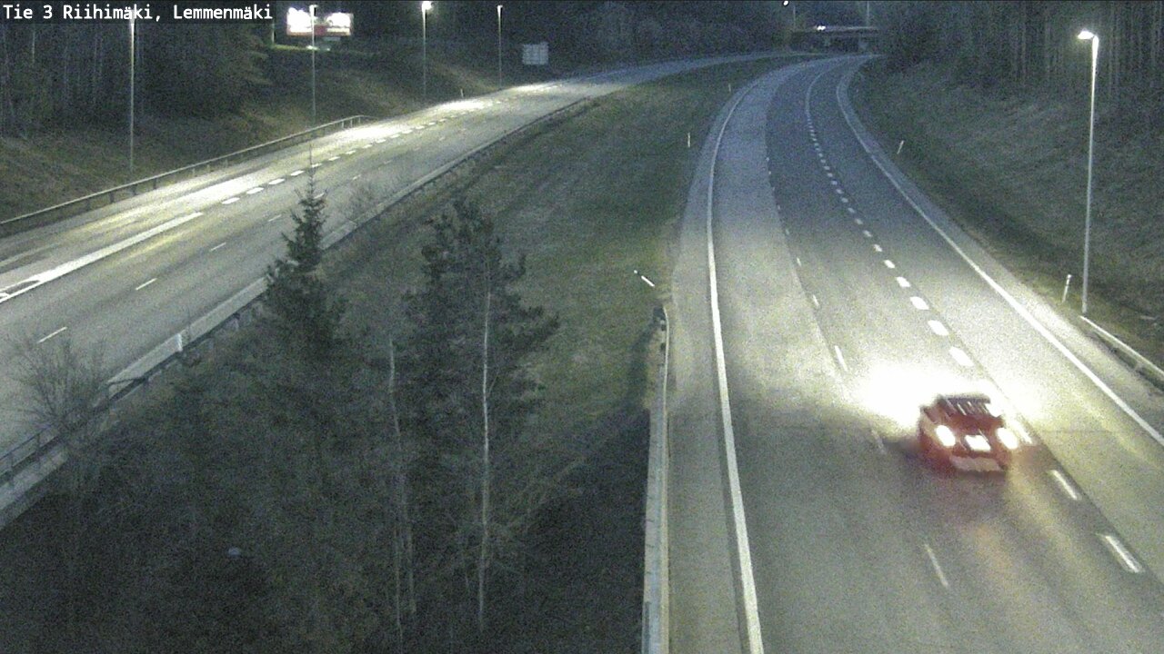 Weather Camera Image Road 3 Riihimäki, Lemmenmäki, Riihimäki, Kanta-Häme