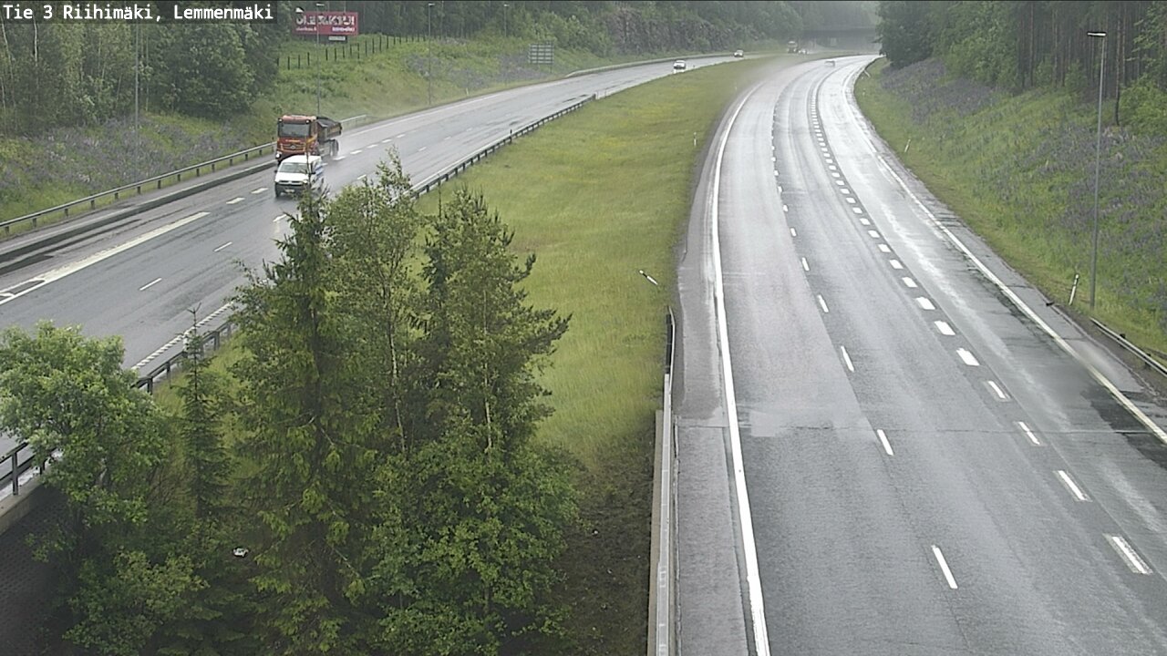 Weather Camera Image Väg 3 Riihimäki, Lemmenmäki, Riihimäki, Kanta-Häme