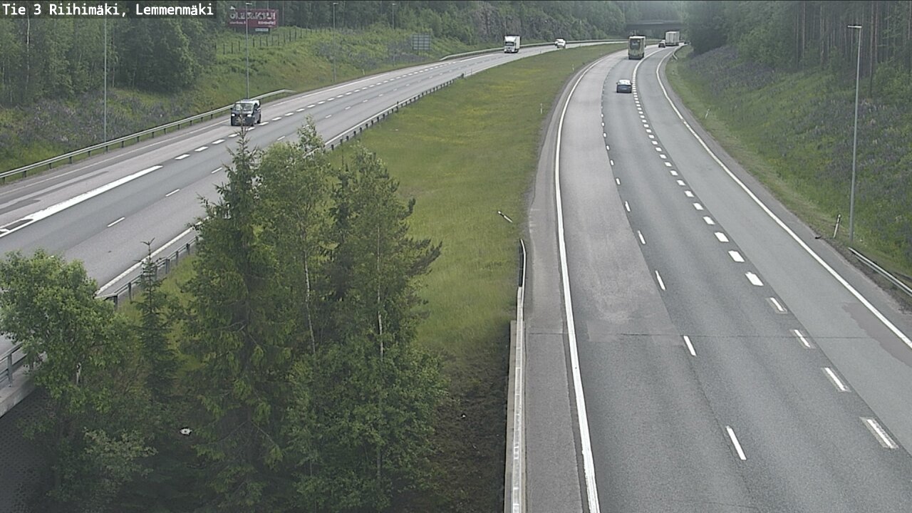 Kelikamerat Kuva Tie 3 Riihimäki, Lemmenmäki, Riihimäki, Kanta-Häme