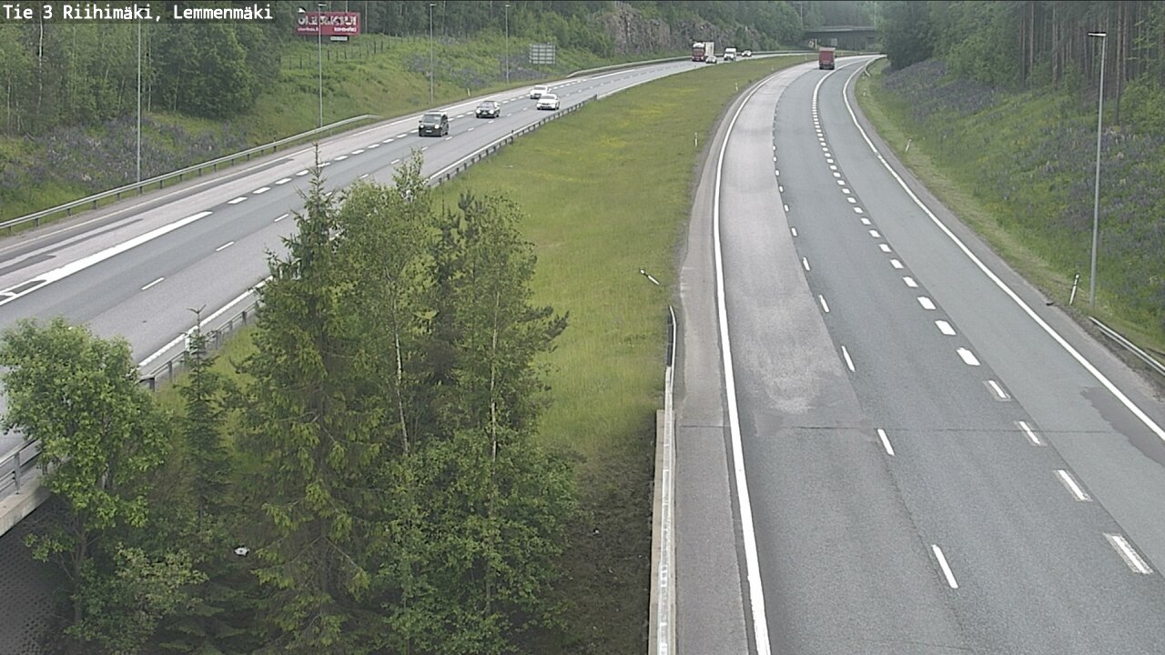 Kelikamerat Kuva Tie 3 Riihimäki, Lemmenmäki, Riihimäki, Kanta-Häme