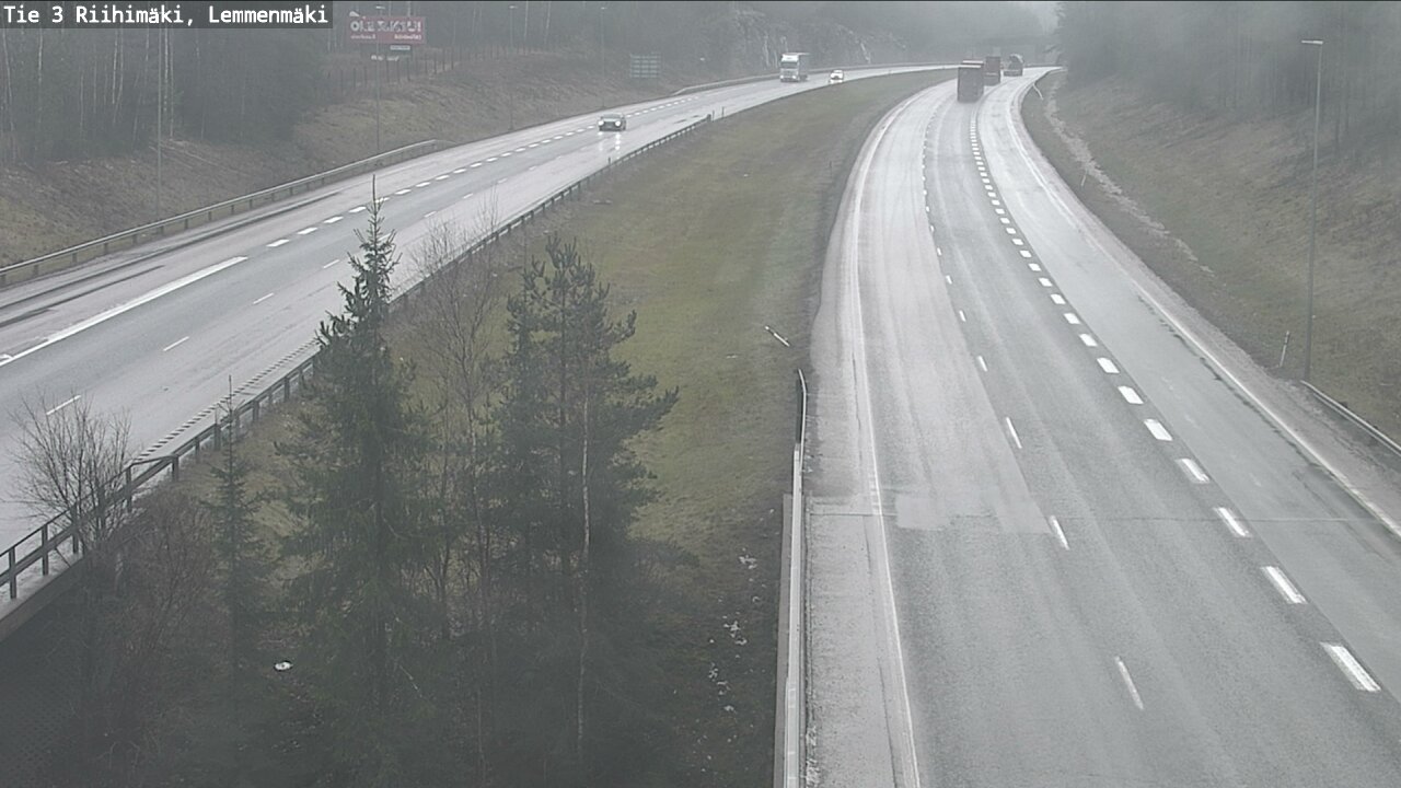 Weather Camera Image Road 3 Riihimäki, Lemmenmäki, Riihimäki, Kanta-Häme