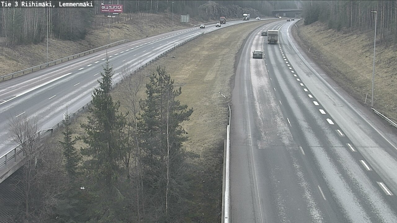 Weather Camera Image Road 3 Riihimäki, Lemmenmäki, Riihimäki, Kanta-Häme