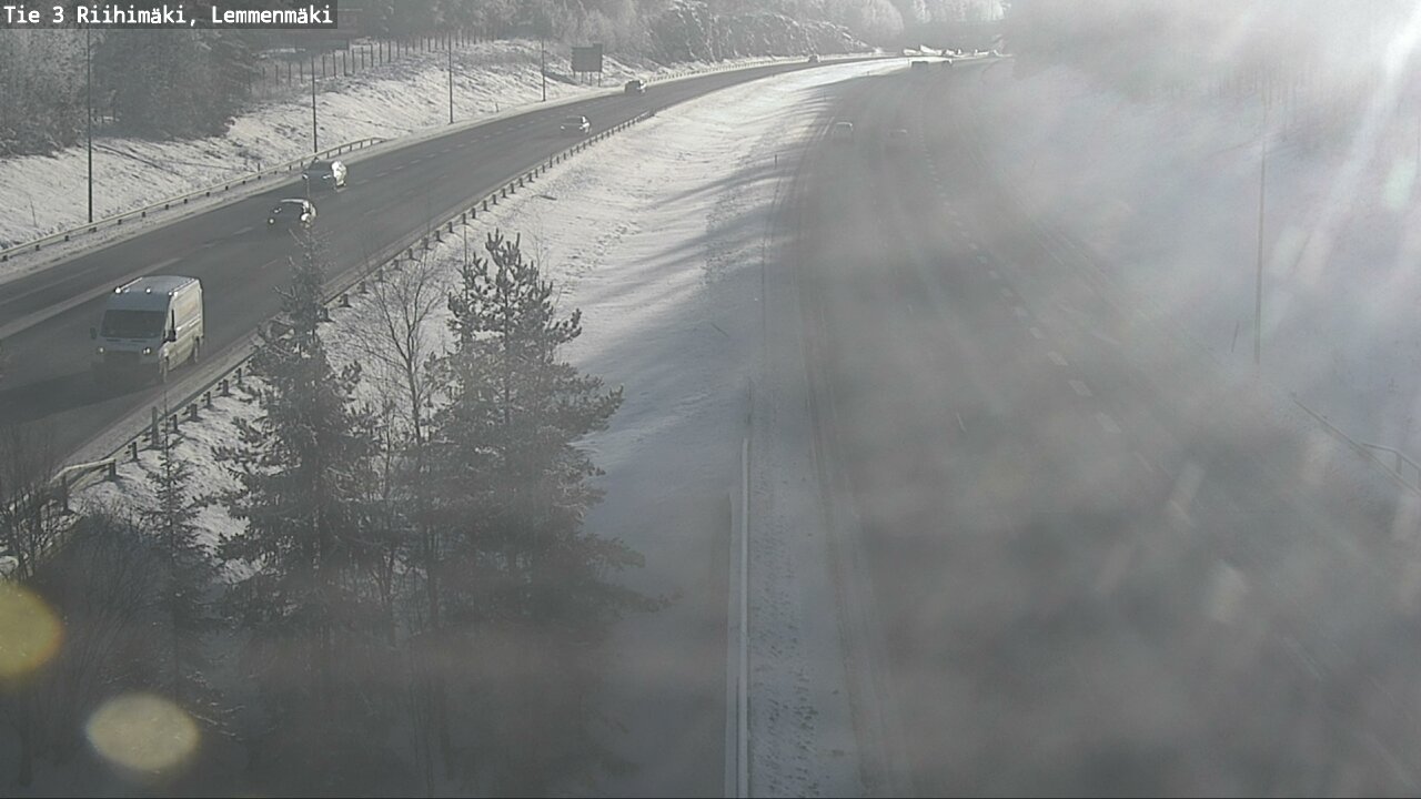 Weather Camera Image Väg 3 Riihimäki, Lemmenmäki, Riihimäki, Kanta-Häme