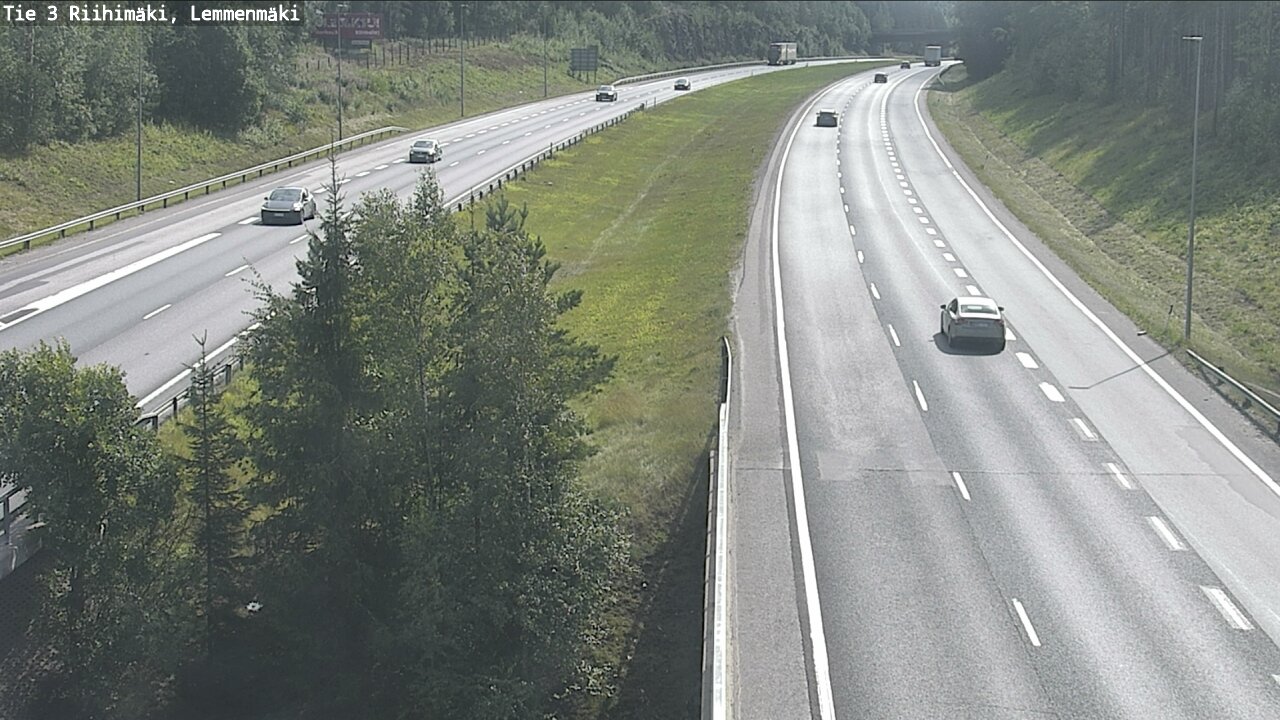 Weather Camera Image Road 3 Riihimäki, Lemmenmäki, Riihimäki, Kanta-Häme