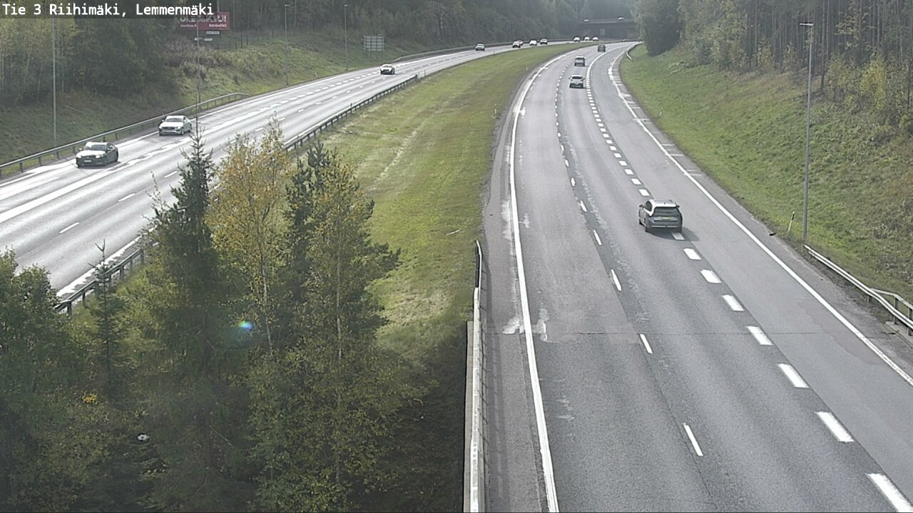 Weather Camera Image Road 3 Riihimäki, Lemmenmäki, Riihimäki, Kanta-Häme