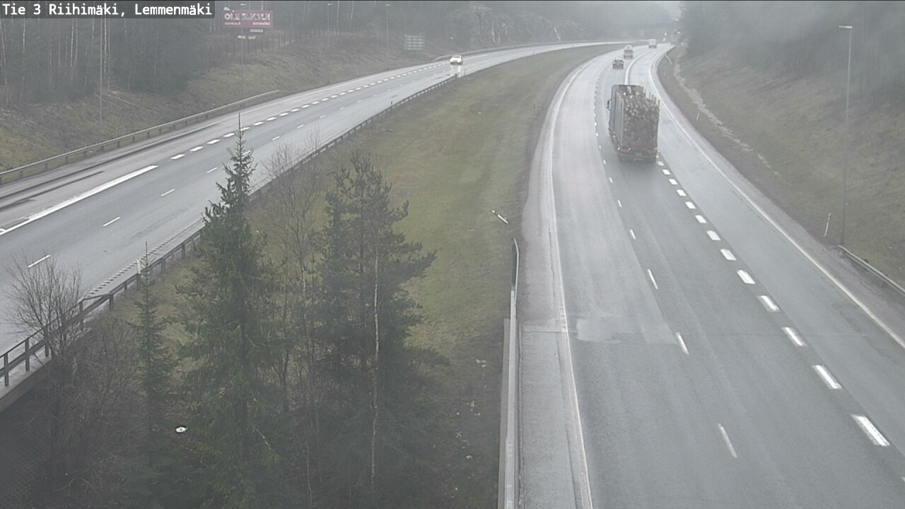 Weather Camera Image Road 3 Riihimäki, Lemmenmäki, Riihimäki, Kanta-Häme