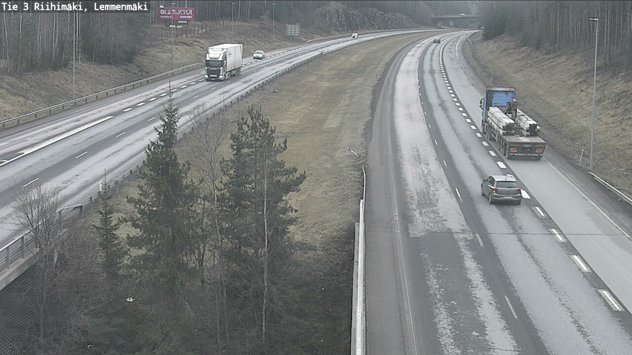 Weather Camera Image Road 3 Riihimäki, Lemmenmäki, Riihimäki, Kanta-Häme