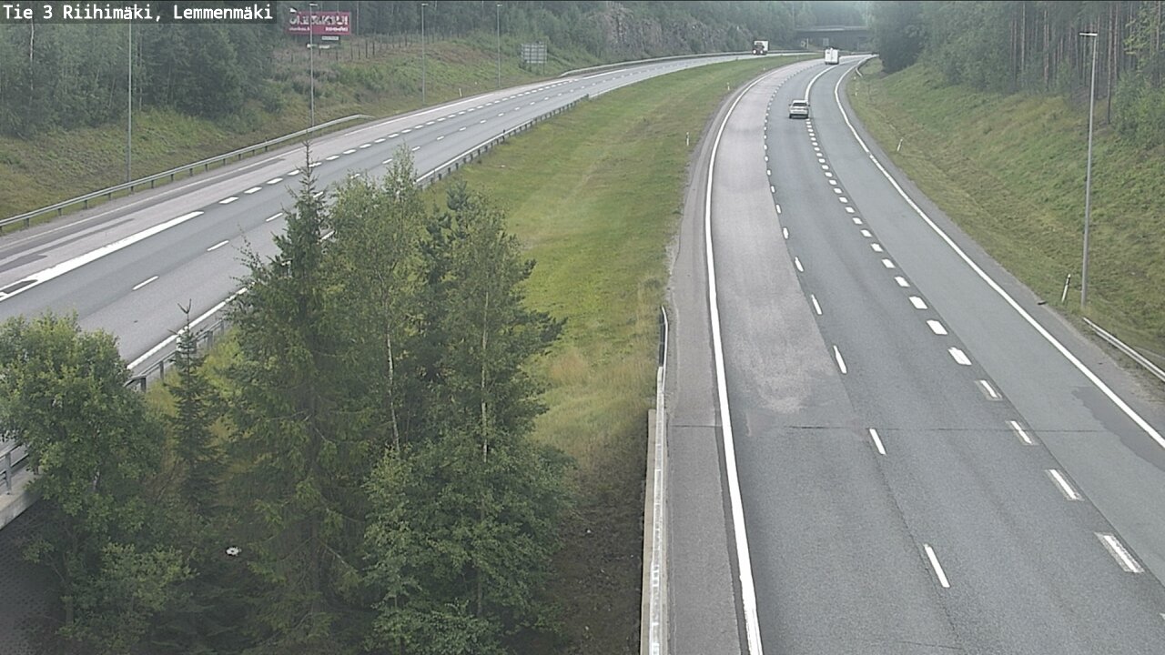 Weather Camera Image Väg 3 Riihimäki, Lemmenmäki, Riihimäki, Kanta-Häme