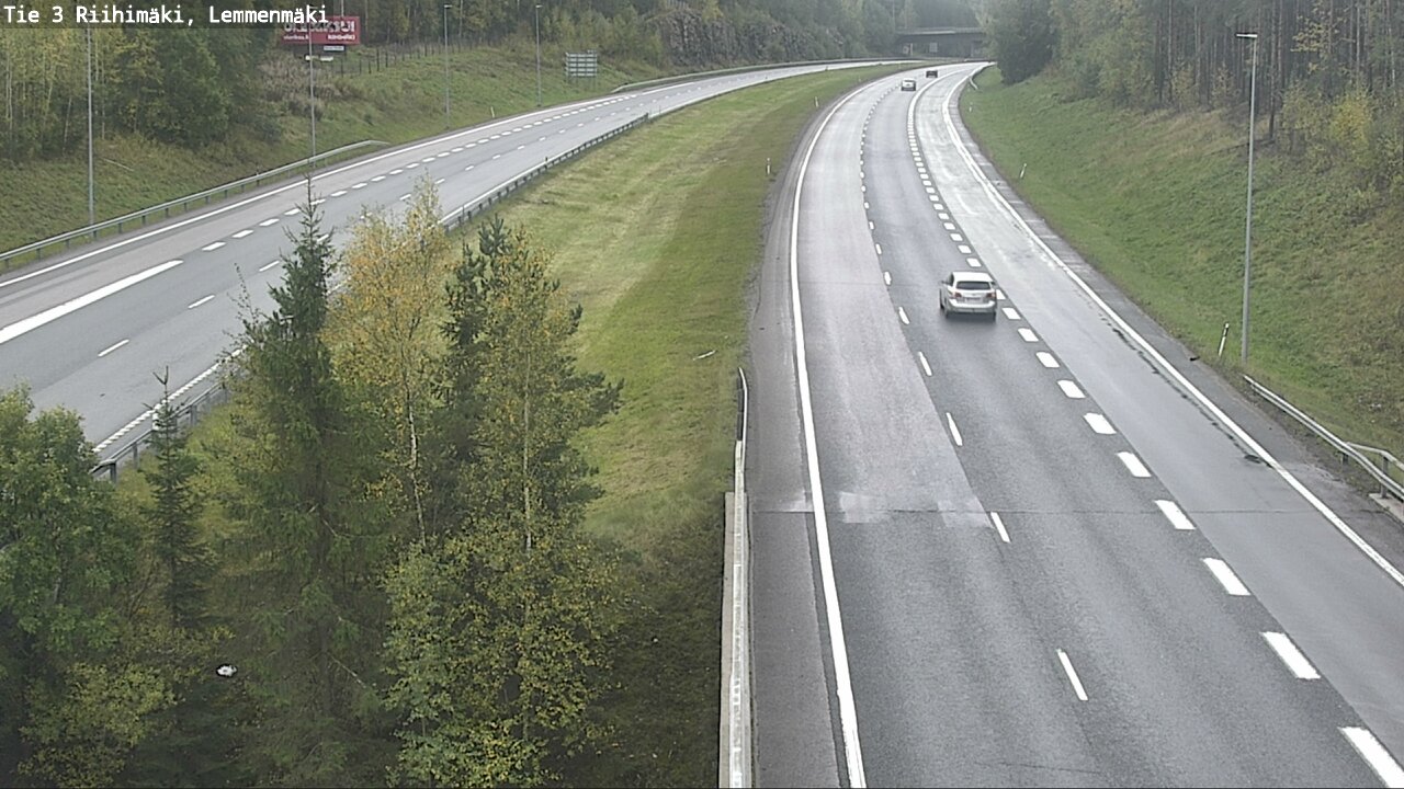 Weather Camera Image Road 3 Riihimäki, Lemmenmäki, Riihimäki, Kanta-Häme