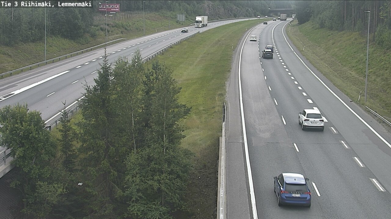 Weather Camera Image Road 3 Riihimäki, Lemmenmäki, Riihimäki, Kanta-Häme