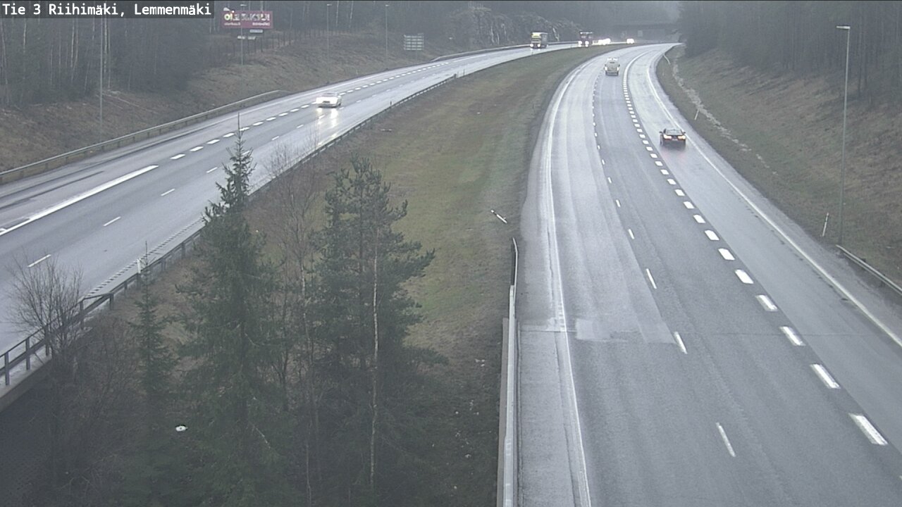 Weather Camera Image Road 3 Riihimäki, Lemmenmäki, Riihimäki, Kanta-Häme