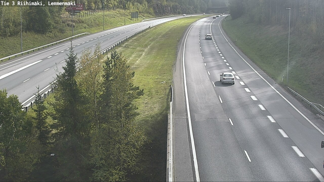 Weather Camera Image Road 3 Riihimäki, Lemmenmäki, Riihimäki, Kanta-Häme