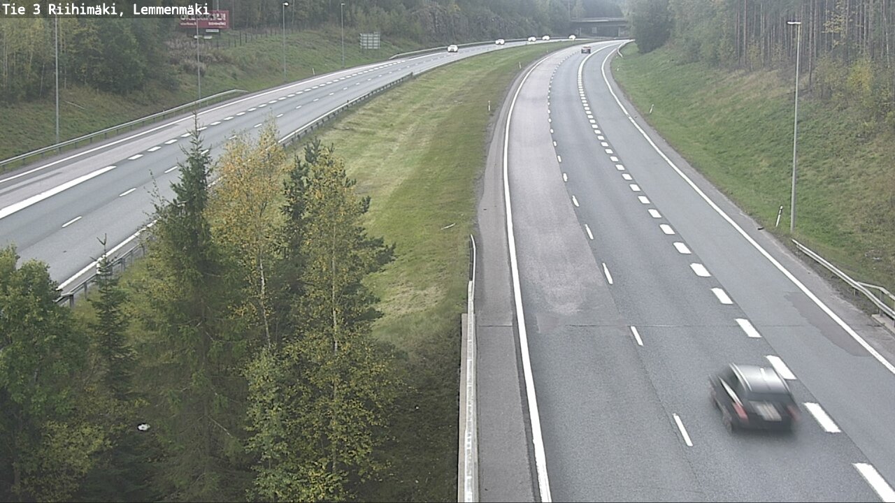 Weather Camera Image Road 3 Riihimäki, Lemmenmäki, Riihimäki, Kanta-Häme