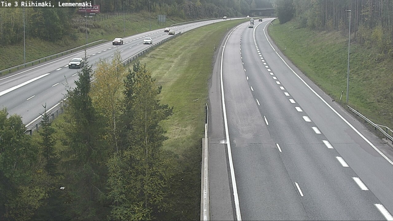 Weather Camera Image Road 3 Riihimäki, Lemmenmäki, Riihimäki, Kanta-Häme