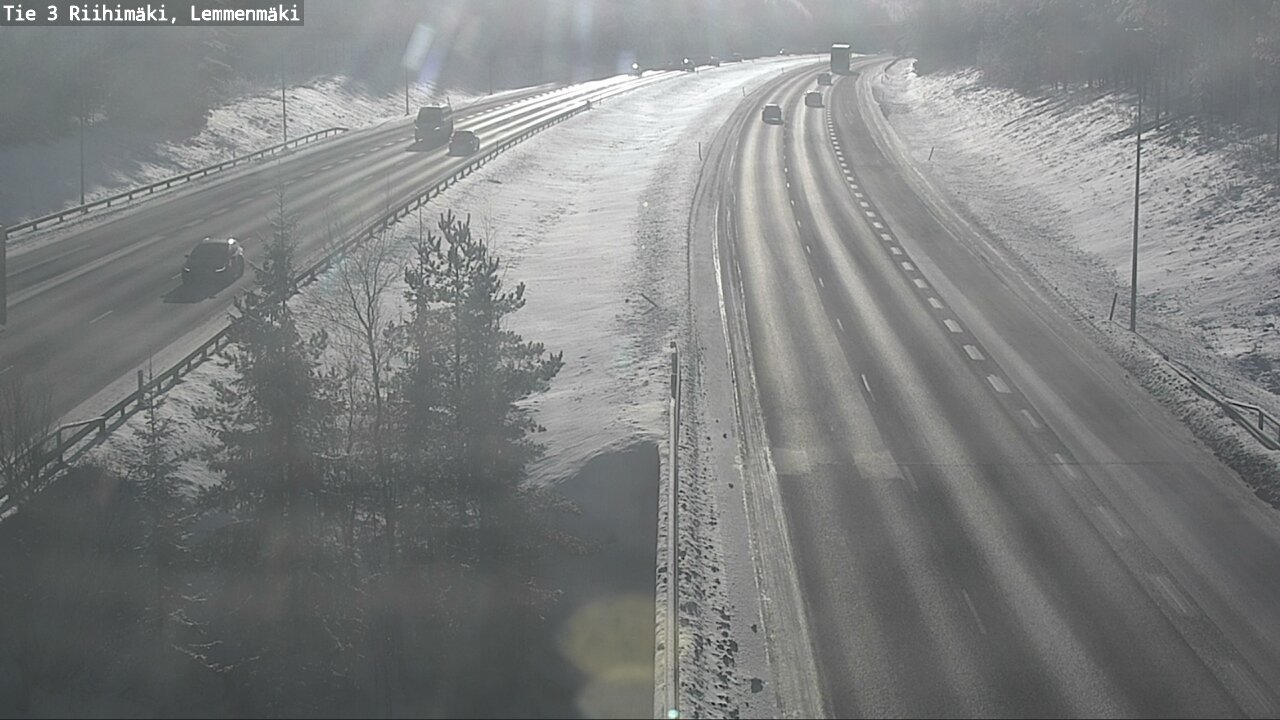Weather Camera Image Väg 3 Riihimäki, Lemmenmäki, Riihimäki, Kanta-Häme