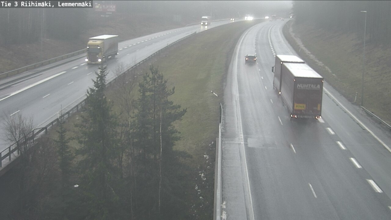 Weather Camera Image Road 3 Riihimäki, Lemmenmäki, Riihimäki, Kanta-Häme