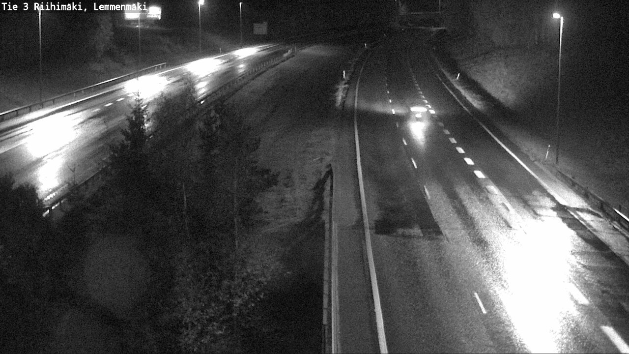 Weather Camera Image Road 3 Riihimäki, Lemmenmäki, Riihimäki, Kanta-Häme