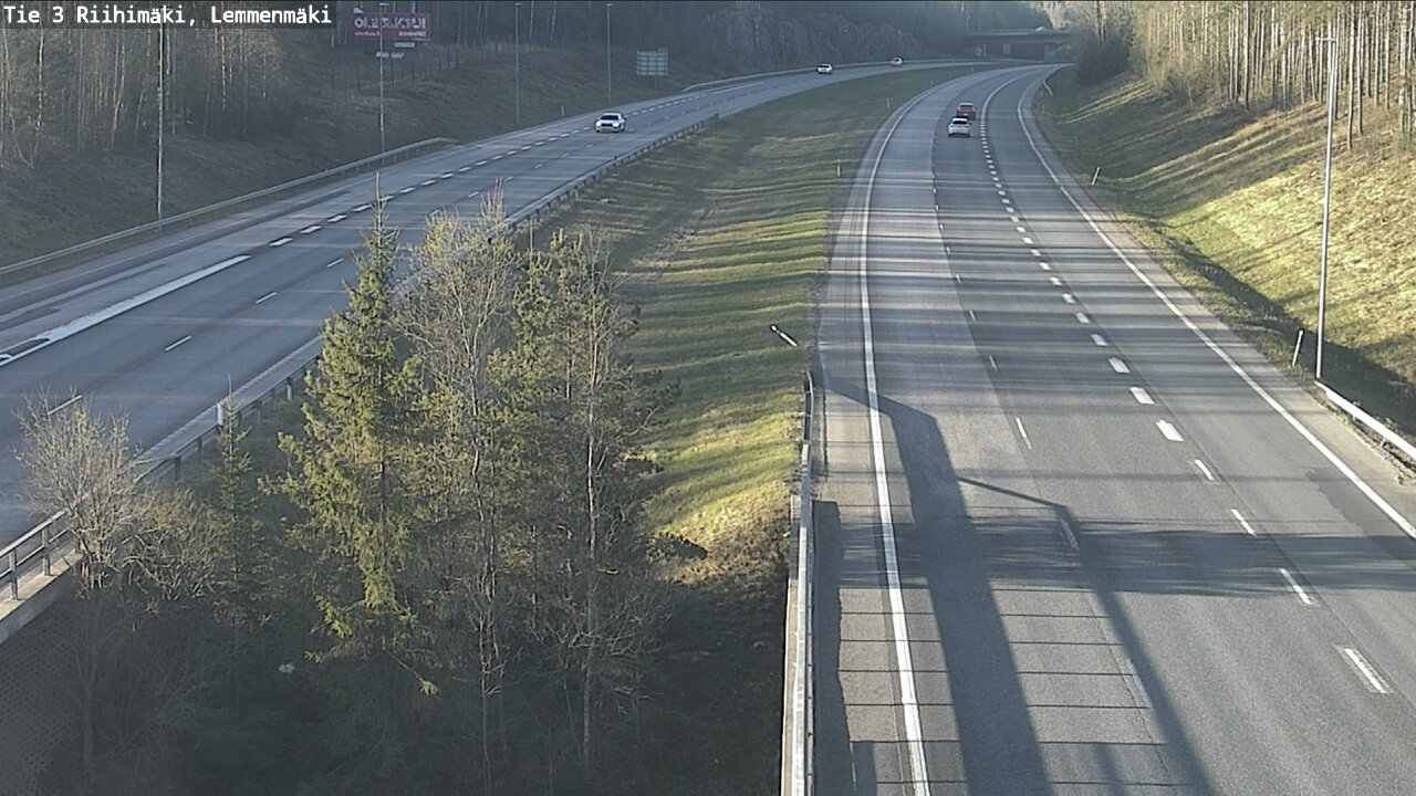 Weather Camera Image Road 3 Riihimäki, Lemmenmäki, Riihimäki, Kanta-Häme