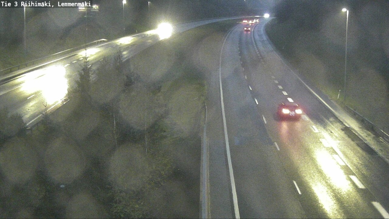 Weather Camera Image Road 3 Riihimäki, Lemmenmäki, Riihimäki, Kanta-Häme
