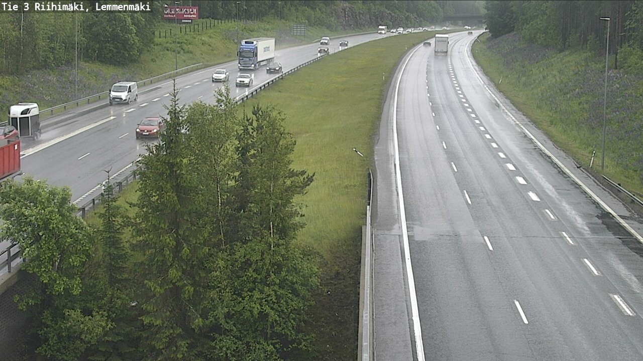 Weather Camera Image Road 3 Riihimäki, Lemmenmäki, Riihimäki, Kanta-Häme