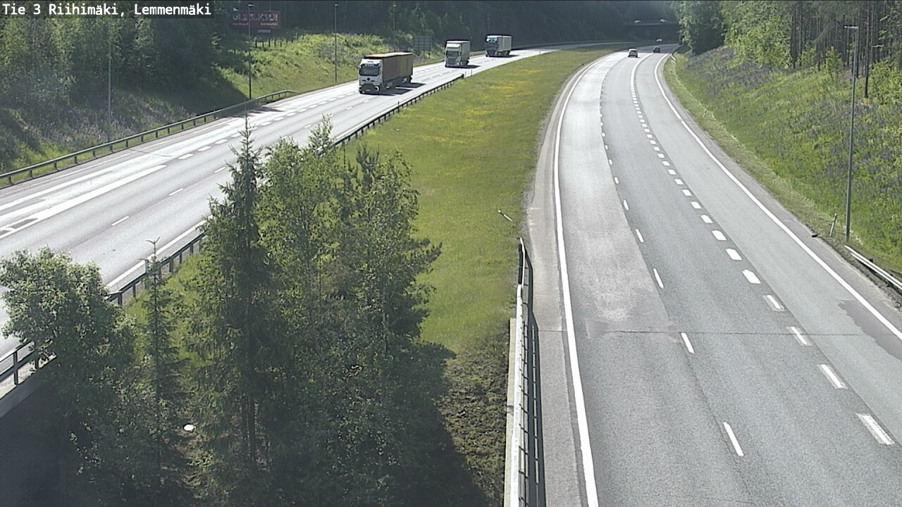 Kelikamerat Kuva Tie 3 Riihimäki, Lemmenmäki, Riihimäki, Kanta-Häme