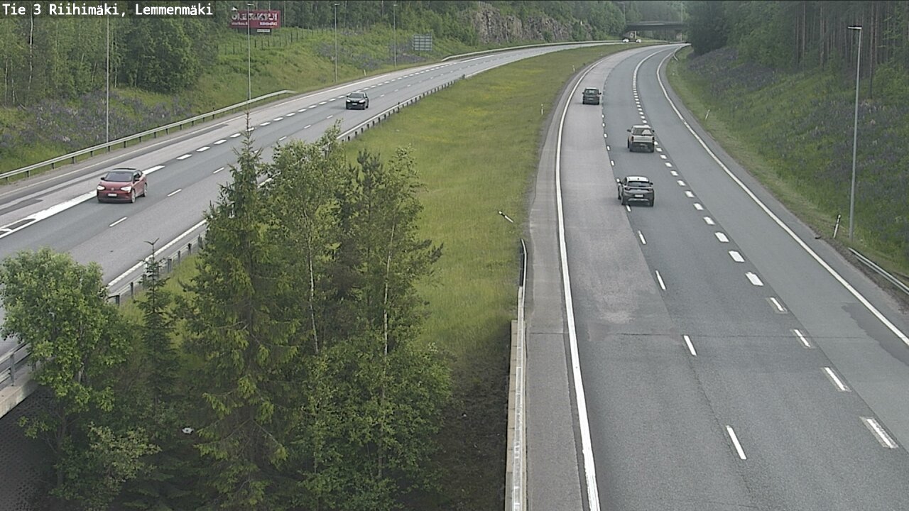 Kelikamerat Kuva Tie 3 Riihimäki, Lemmenmäki, Riihimäki, Kanta-Häme